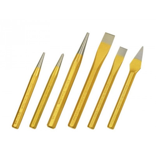 EXTOL PREMIUM sekáče, priebojníky a jamkovač, sada 6ks 8801820 EXTOL PREMIUM sekáče, priebojníky a jamkovač, sada 6ks 8801820