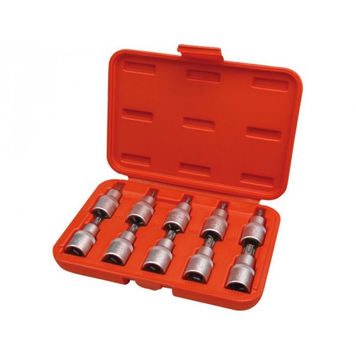 EXTOL PREMIUM kľúče zástrčné TORX vŕtaný, sada 10ks 8818126 EXTOL PREMIUM kľúče zástrčné TORX vŕtaný, sada 10ks 8818126