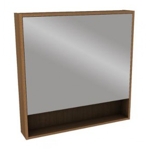 KOLO Ego / Ovum by Antonio Citterio zrkadlová skrinka 80x80x13, 5 cm teak 88329