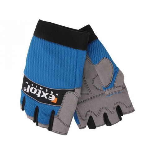 EXTOL PREMIUM rukavice pracovné polstrované bezprstové L/10 " 8856607