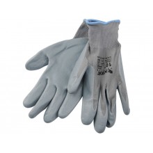 EXTOL PREMIUM rukavice nylonové polomáčané v nitrile, veľkosť L/10" 8856622