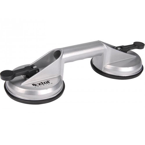 EXTOL PREMIUM prísavka na sklo, dvojdielna kovová 8863102