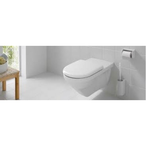 LAUFEN Moderna Plus Sedátko s poklopom, kovové úchyty, biele, 8.9354.2.300.000.1