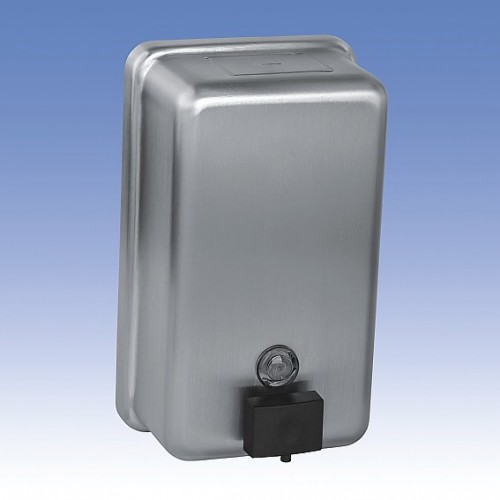 SANELA Nerezový dávkovač tekutého mydla SLZN 39 obsah 1,2 l, matný 95390