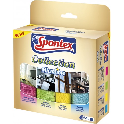 Spontex Collection mikroutierka 4 ks