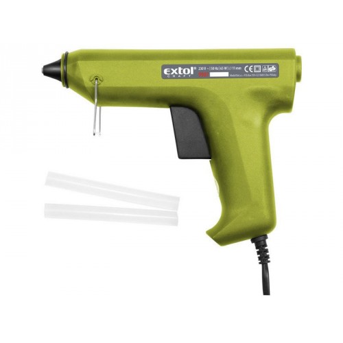 EXTOL CRAFT pištoľ tavná lepiaca 65W 9907