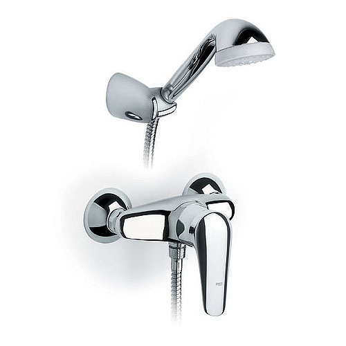 Roca Monojet-N vaňová / sprchová batéria nástenná so sprchou a prísl. A5A2039C00