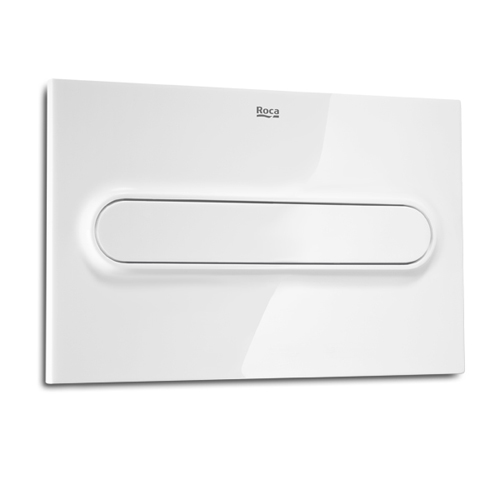Roca tlačidlo PL1 SINGL biele A890095100