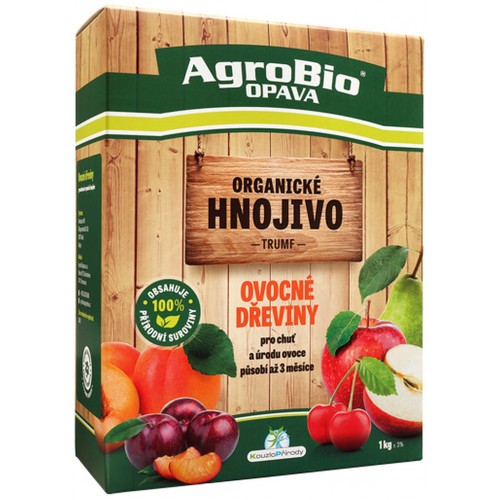 AgroBio TRUMF ovocné dreviny organické hnojivo, 1 kg 005236