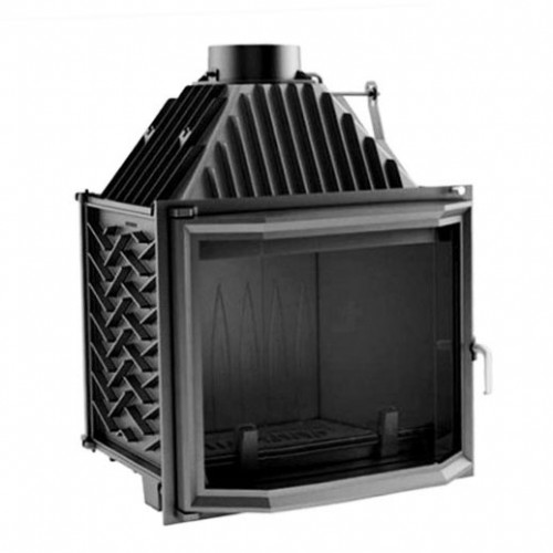 KRATKI AMELIA/PR 25 kW krbová vložka teplovzdušná, prizmatické sklo KRATKI AMELIA/PR 25 kW krbová vložka teplovzdušná, prizmatické sklo
