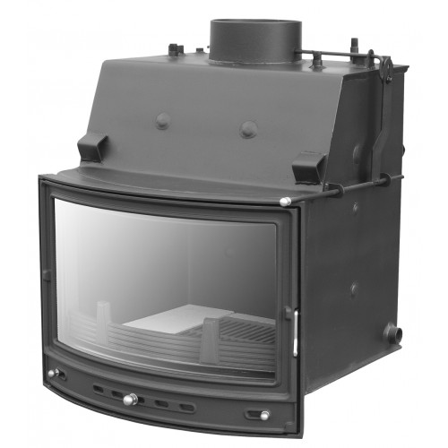 Lechma IRON PAN 19 teplovodná krbová vložka, panoramatické sklo, 2,5 bar AQR-PAN192