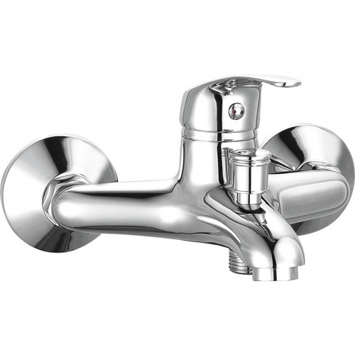 AQUALINE nástenná vaňová batéria, rozteč 150mm, chróm 52118 AQUALINE nástenná vaňová batéria, rozteč 150mm, chróm 52118