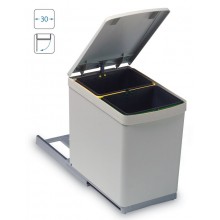 ALVEUS ALBIO 10 odpadkový kôš 2x7,5L na triedenie odpadu