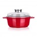 PRIME CHEF Kastról so skl.pokl. 28x12,5 cm MADEIRA červ., 6,7 L 84225028R