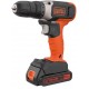 Black & Decker BCD001C1 Akumulátorová vŕtačka (37Nm/18V/1x1,5Ah)