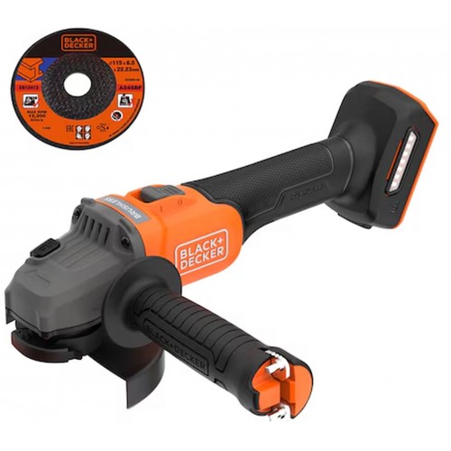 Black & Decker BCG6L8N Akumulátorová bezuhlíková uhlová brúska (18V/bez aku) Black & Decker BCG6L8N Akumulátorová bezuhlíková uhlová brúska (18V/bez aku)