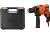 Black & Decker BEH200K Elektrická príklepová vŕtačka (500W/13mm), kufor