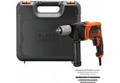 Black & Decker BEH850K Príklepová vŕtačka (850 W/13 mm), kufor