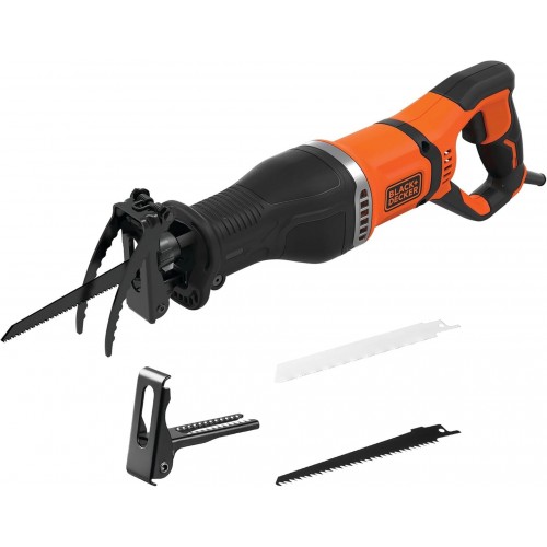 Black & Decker BES301 Mečová píla (750W) s držiakom vetiev a 2ks pílového listu