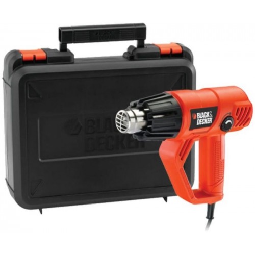 Black & Decker KX2001K Teplovzdušná pištoľ (2000W/50-450/90-600°C), kufor