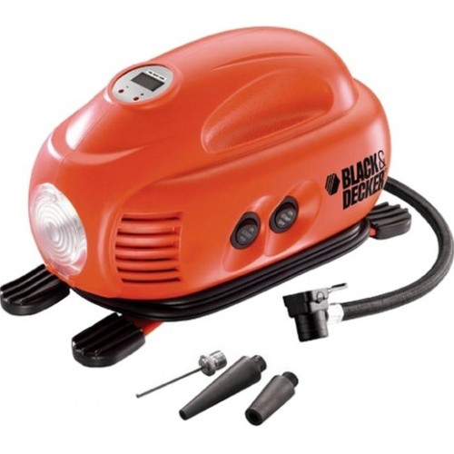 Black & Decker ASI200 Kompresor 12V 8,3 bar 9,5 L / min.