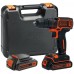 BLACK & DECKER BDCDC18K1B Aku vŕtačka 18V 2x1,5 Ah