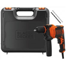 Black & Decker BEH550K Príklepová vŕtačka (17Nm/550W) kufor