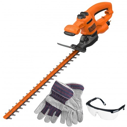 Black & Decker Polotostřih na živé ploty 450 W + okuliare + rukavice BEHT251KIT-QS Black & Decker Polotostřih na živé ploty 450 W + okuliare + rukavice BEHT251KIT-QS