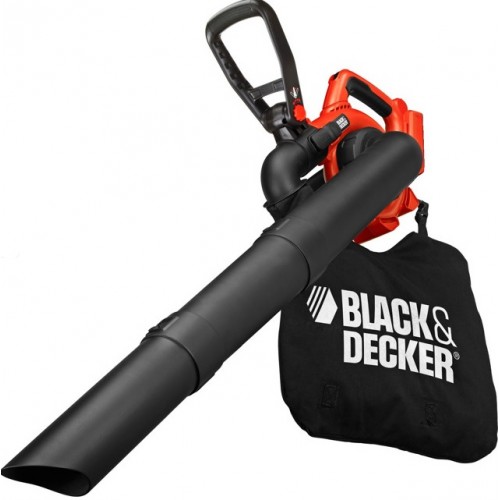 BLACK & DECKER GWC3600LB Aku vysávač lístia 36 V, 218 km / hod, drvenie 7: 1, vak 17l solo