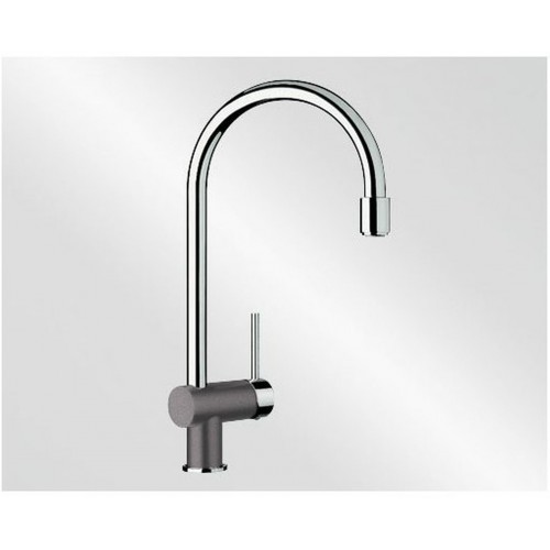 BLANCO FILO-S SILGRANIT-look dvojfarebná sivá skala / chróm 518811