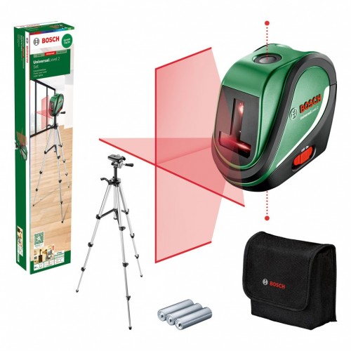 BOSCH UniversalLevel 3 Krížový čiarový laser + Statív TT 150 0603663905