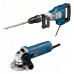 BOSCH GSH 11 VC Sekacie kladivo SDS-MAX+Uhlová brúska GWS 850 C, 0615990H32
