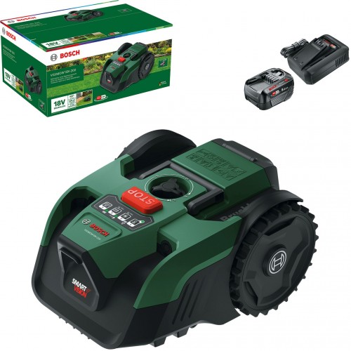BOSCH VISIMOW18V-200 Aku robotická kosačka na trávu 1x 5,0Ah 06008E1100 BOSCH VISIMOW18V-200 Aku robotická kosačka na trávu 1x 5,0Ah 06008E1100