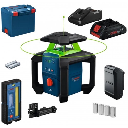 BOSCH GRL18V-4-34CVG PROFESSIONAL Stavebný rotačný laser 0601061H00 BOSCH GRL18V-4-34CVG PROFESSIONAL Stavebný rotačný laser 0601061H00