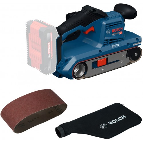 BOSCH GBS18V-75 PROFESSIONAL Aku pásová brúska, L-BOXX 06012C2001