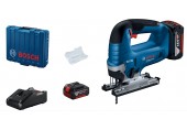 BOSCH GST 185-LI Akumulátorová priamočiara píla, 2x 4,0 Ah, GAL 18V-40, kufor 06015B3024