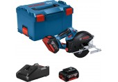 BOSCH GKM 18V-50 PROFESSIONAL Okružná píla 2x 5,0 Ah, GAL18V-40 L-BOXX 06016B8002