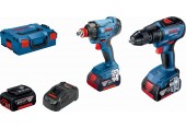 BOSCH GSR 18V-50 + GDX 180-LI (3x 5,0 Ah + GAL 188CV), L-boxx 136 06019G5227