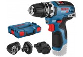 BOSCH GSR 12V-35 FC Akumulátorový vŕtací skrutkovačv, L-BOXX s adaptérom 06019H3003