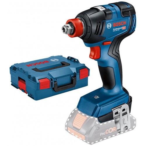 BOSCH GDX 18V-200 Akumulátorový rázový uťahovač, L-Boxx 06019J2205