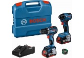 BOSCH Kombinovaná súprava GSR 18V-90 C + GDR 18V-220 C (2× 4.0Ah) 06019L6023