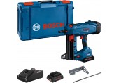 BOSCH GNB 18V-38 PROFESSIONAL Akumulátorová klincovačka do betónu, 2x 4,0 Ah 06019L7002