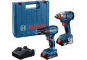 BOSCH GDX 18V-285 + GSB 185-LI + 2× 2,0 AH + GAL 18V-20 + puzdro PROFESSIONAL 06019N2124