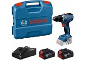 BOSCH GSR 18V-65 PROFESSIONAL Vŕtací skrutkovač, 2× GBA 5.0Ah, L-Case 06019N3232