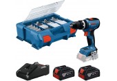 BOSCH GSB 18V-65 PROFESSIONAL Príklepová vŕtačka, 2 x 4.0Ah, L-case 06019N3307