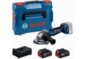 BOSCH GWS18V-11PS PROFESSIONAL uhlová brúska, 2× 5,0 Ah, L-BOXX 06019N4302