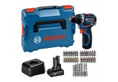 BOSCH GSR 12V-32 PROFESSIONAL Vŕtací skrutkovač, 1x 2.0Ah, 1x 4.0Ah, L-BOXX 06019N7005