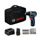 BOSCH GSR 12V-32 PROFESSIONAL Vŕtací skrutkovač, 2x 2.0Ah, taška, 24ks AC 06019N7006