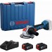 BOSCH GWX 18V-8 PROFESSIONAL Uhlová brúska s X-LOCK, 2× 4,0 Ah, L-Boxx 06019N9102