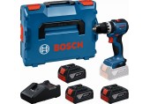 BOSCH GSB18V-52 PROFESSIONAL Aku příklepový uťahovač, 3x 5,0Ah, L-BOXX 06019S0128